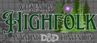 Weekend In Highfolk Banner Promo banner for Baldman Games 2025 Weekend in Highfolk. Image the property of Baldman Games.
